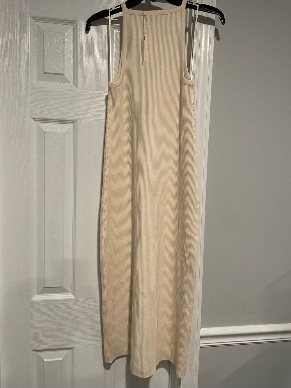 Vince Ribbed Tank Midi Dress - Picture 5 of 6
